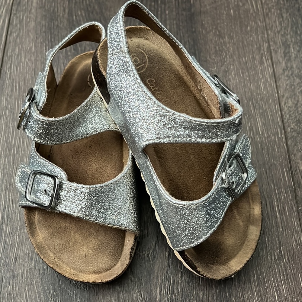 Cat And Jack Glitter Sandals